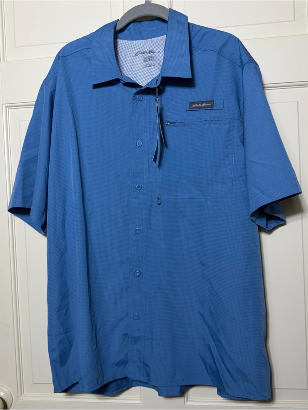 Eddie Bauer Tech Woven Moisture Wicking Shirt NWT